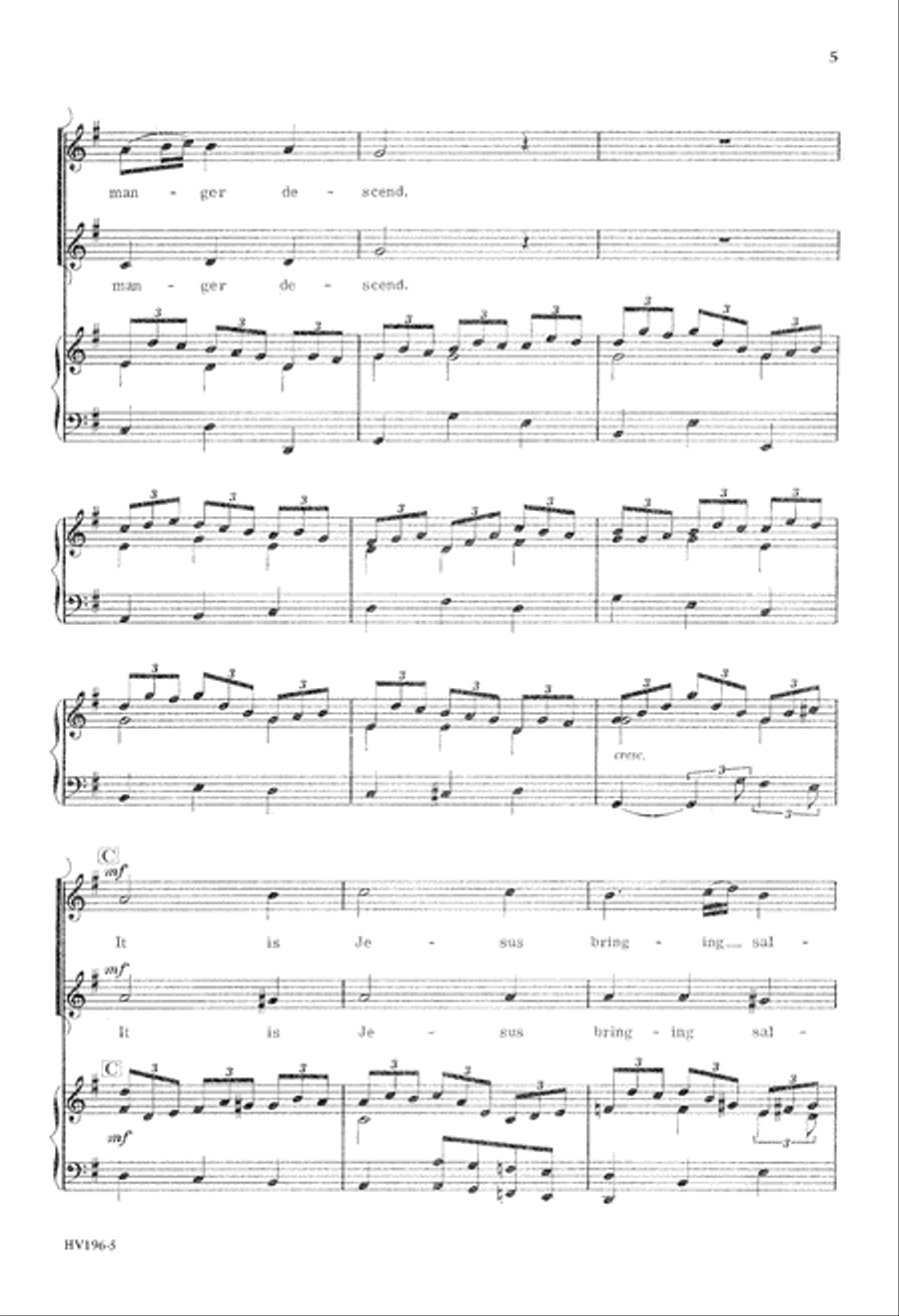 The Christmas Story (Digital Download) 2-Part scores gallery preview page 5