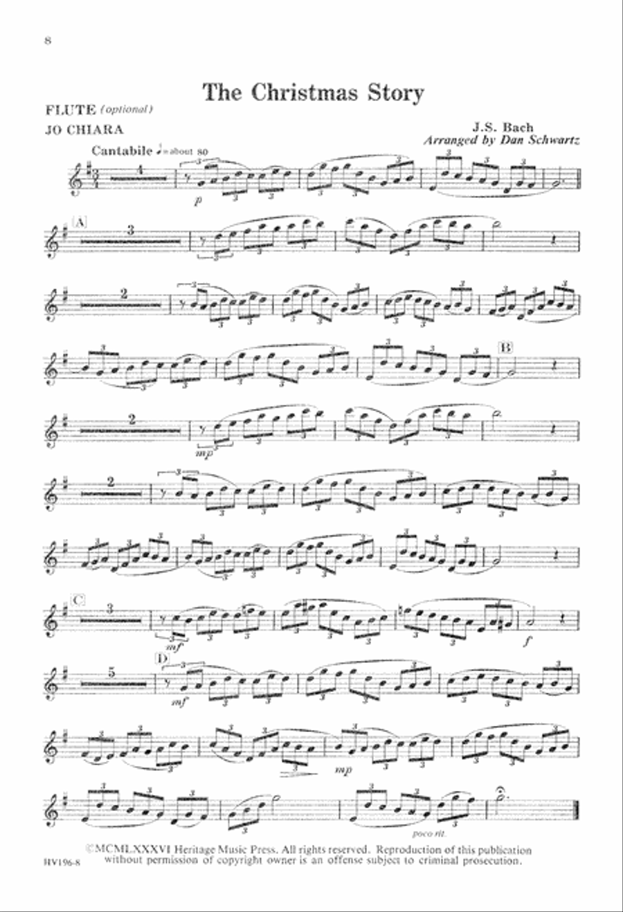 The Christmas Story (Digital Download) 2-Part scores gallery preview page 8