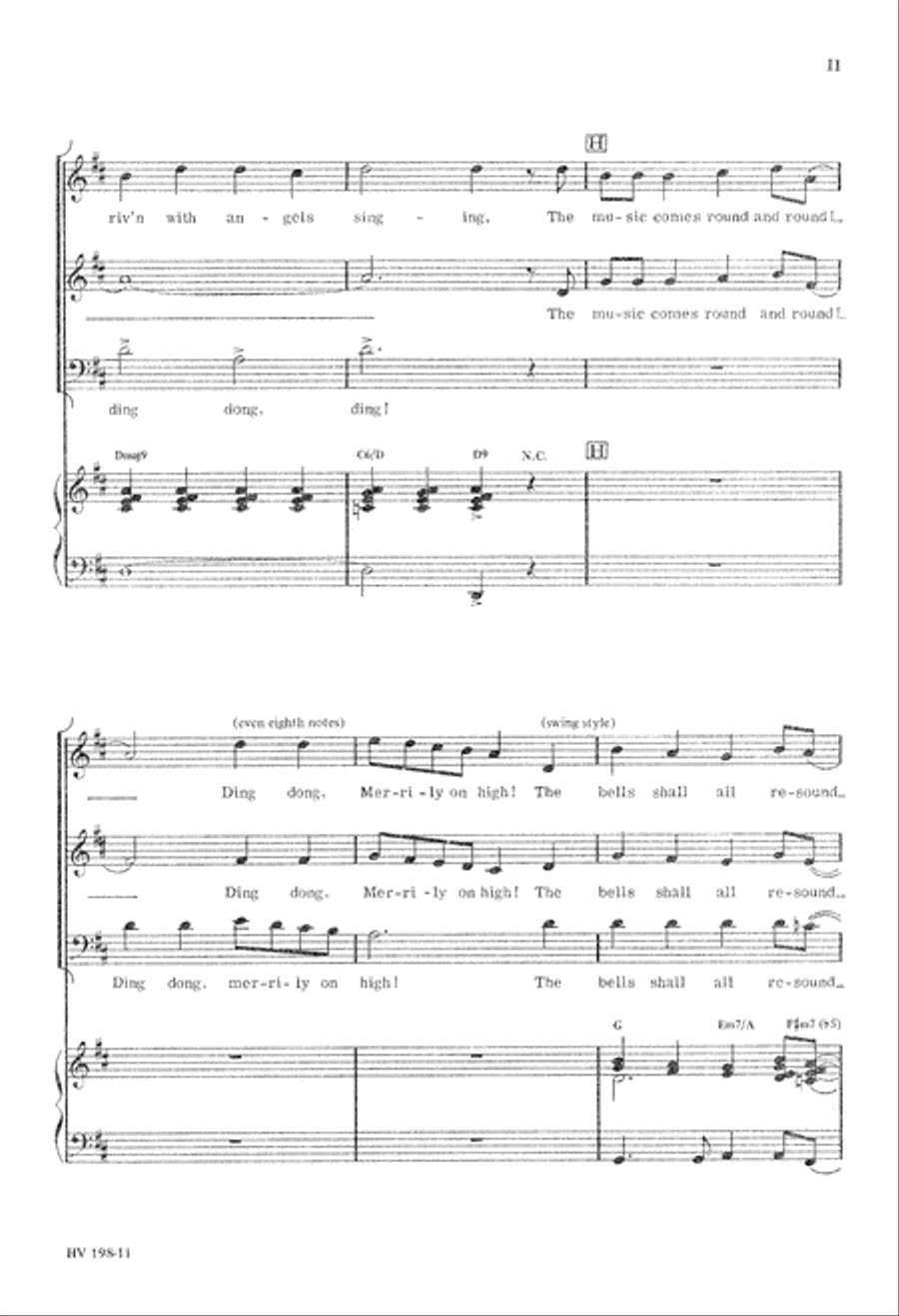 Good Christmas Cheer (Digital Download) 3-Part scores gallery preview page 11