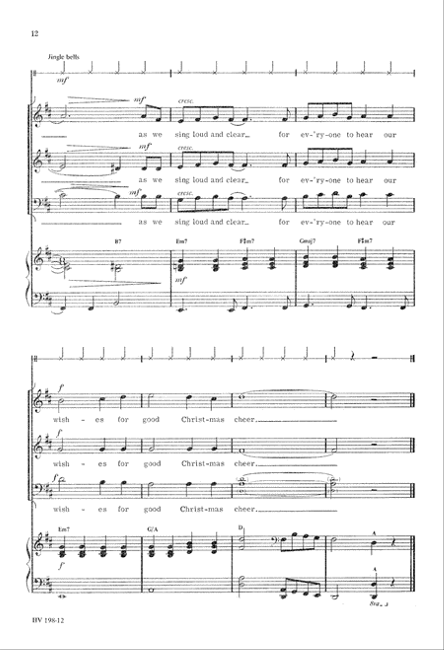 Good Christmas Cheer (Digital Download) 3-Part scores gallery preview page 12