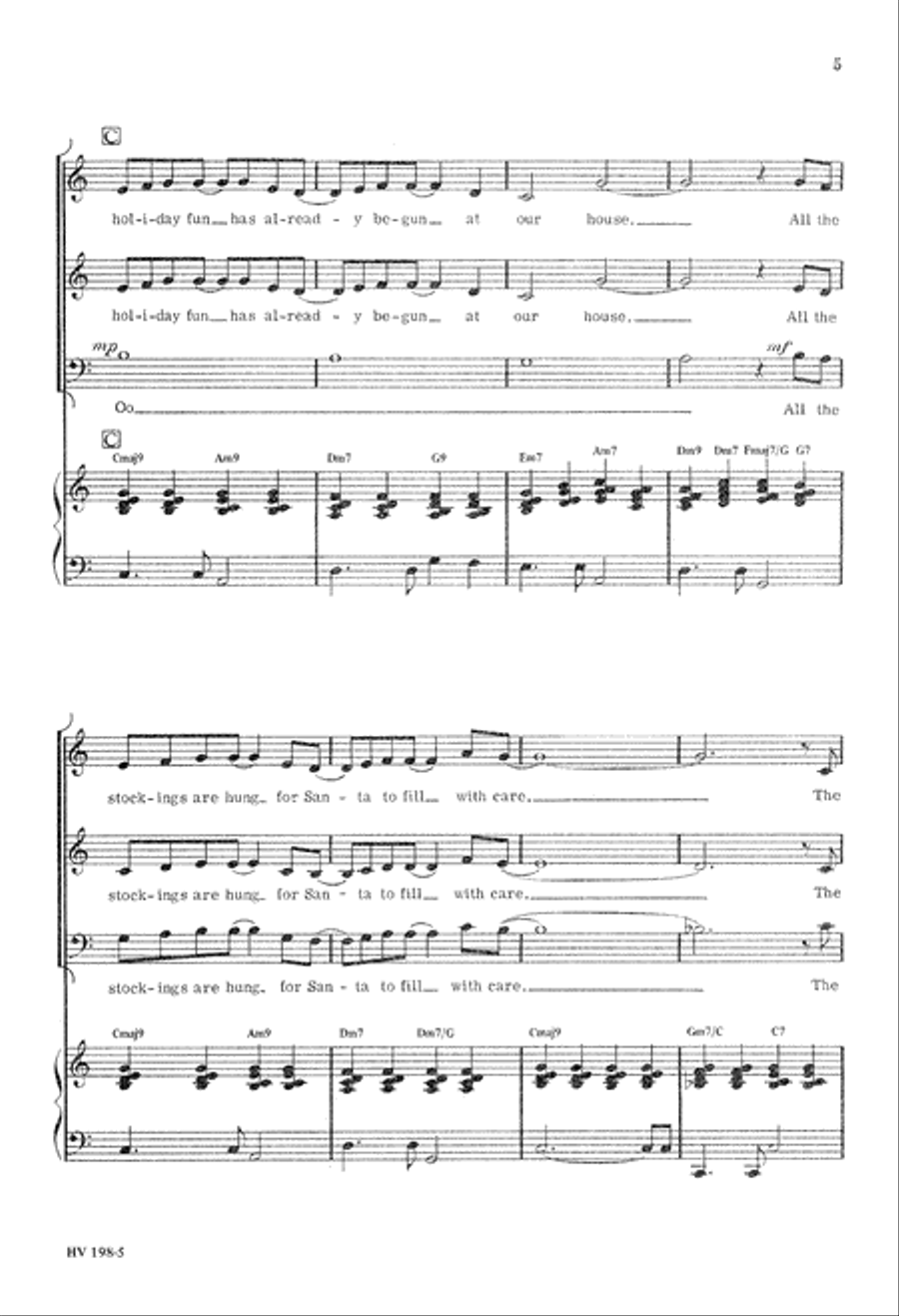 Good Christmas Cheer (Digital Download) 3-Part scores gallery preview page 5