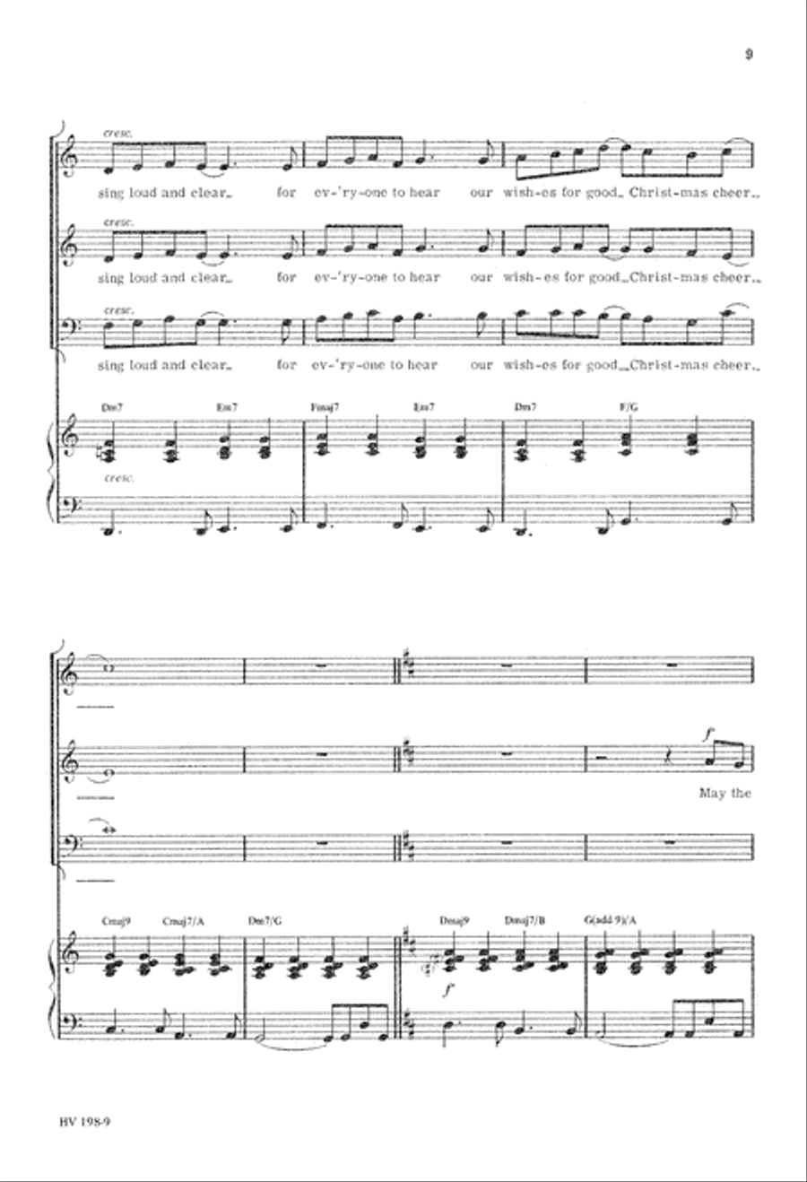 Good Christmas Cheer (Digital Download) 3-Part scores gallery preview page 9