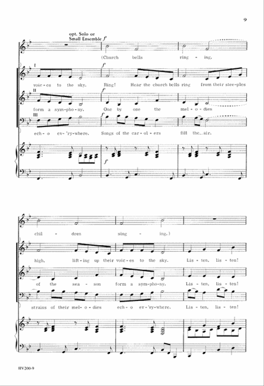 Christmas Day Is On Its Way (Digital Download) 3-Part scores gallery preview page 9
