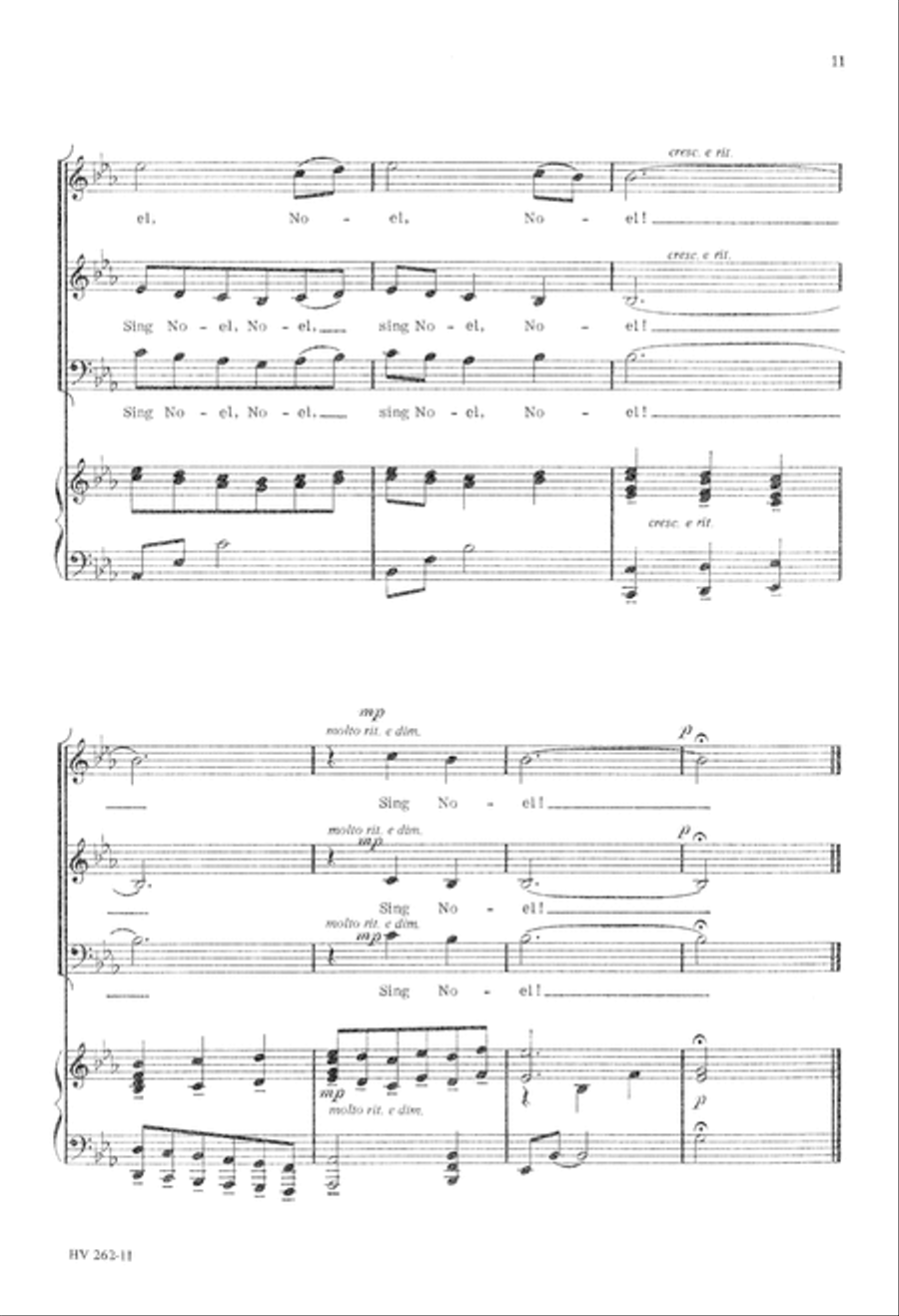 Sing Noel (Digital Download) 3-Part scores gallery preview page 11