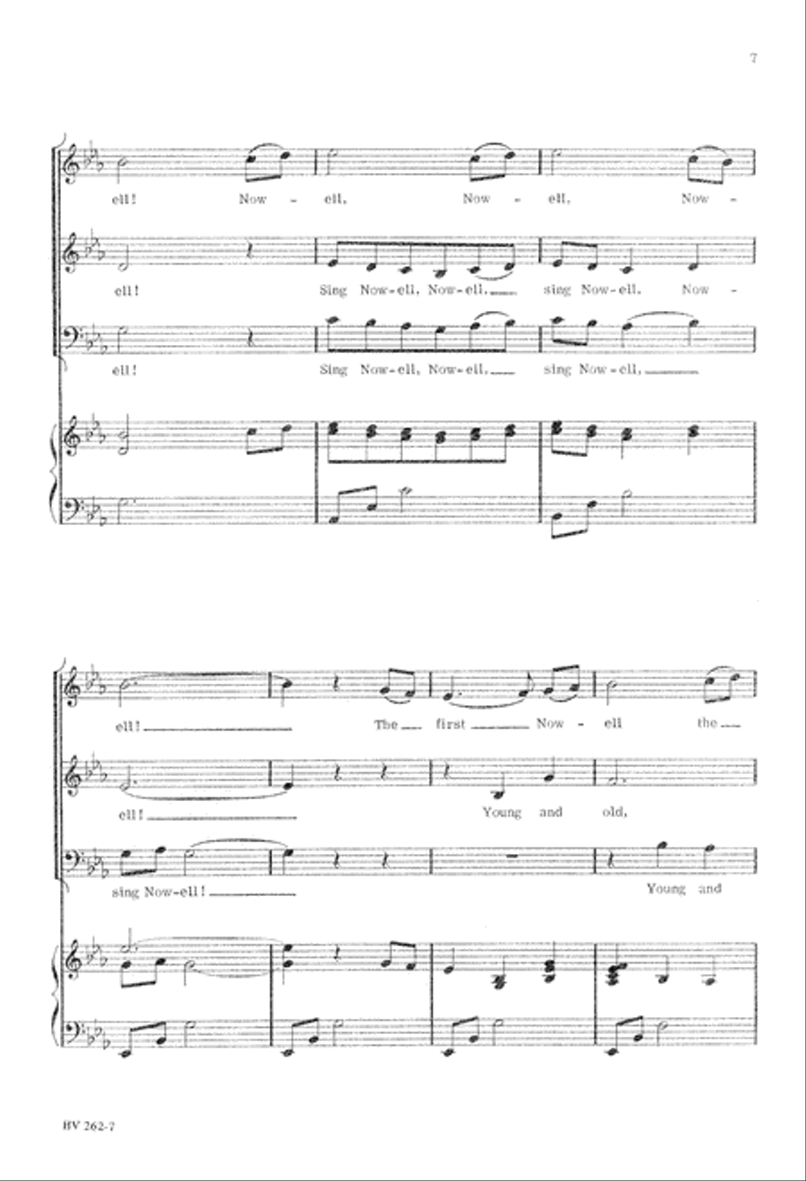 Sing Noel (Digital Download) 3-Part scores gallery preview page 7