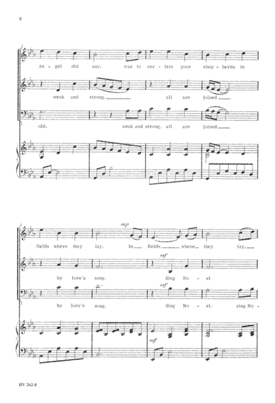 Sing Noel (Digital Download) 3-Part scores gallery preview page 8