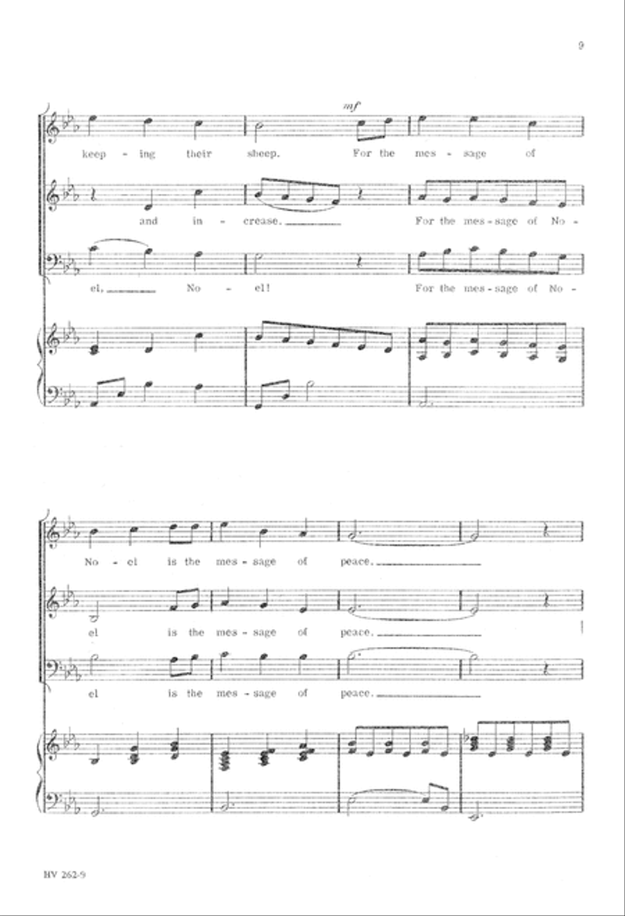 Sing Noel (Digital Download) 3-Part scores gallery preview page 9