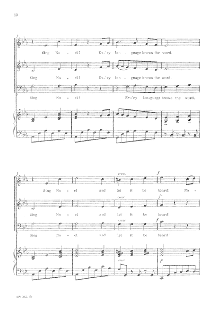 Sing Noel (Digital Download) 3-Part scores gallery preview page 10