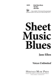 Sheet Music Blues (Digital Download)