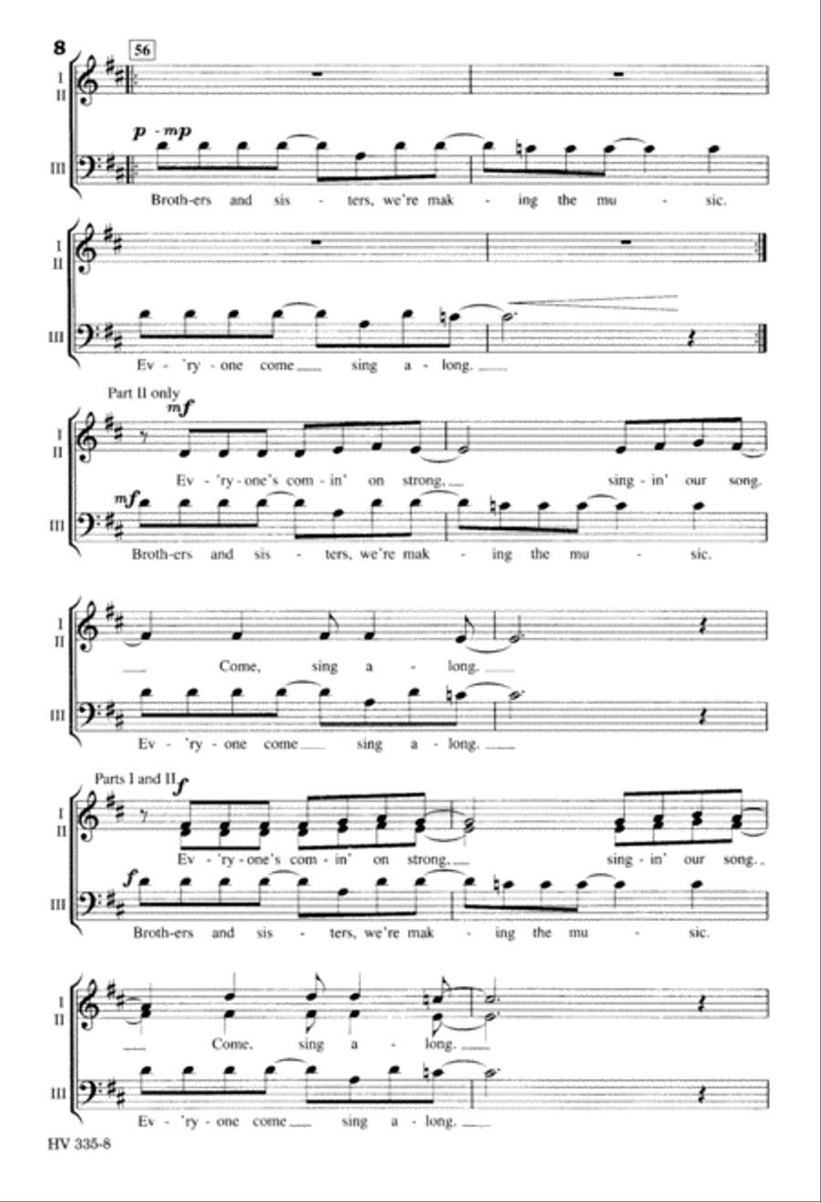 America Our Home (Digital Download) 3-Part scores gallery preview page 8