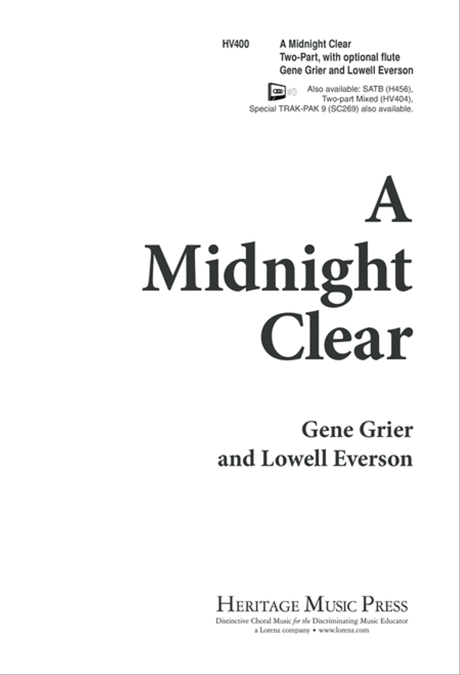 A Midnight Clear (Digital Download) 2-Part scores gallery preview page 1
