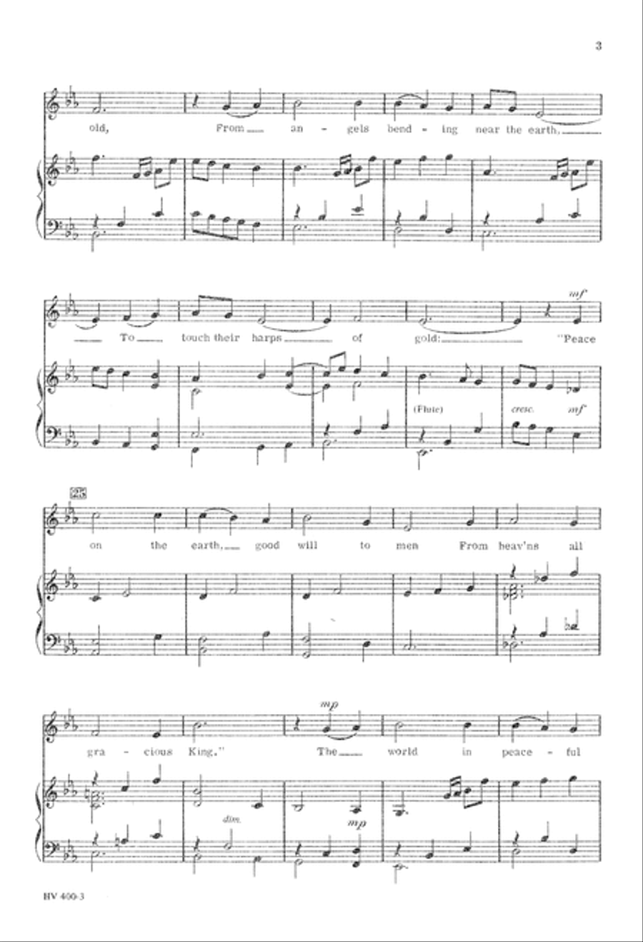 A Midnight Clear (Digital Download) 2-Part scores gallery preview page 3