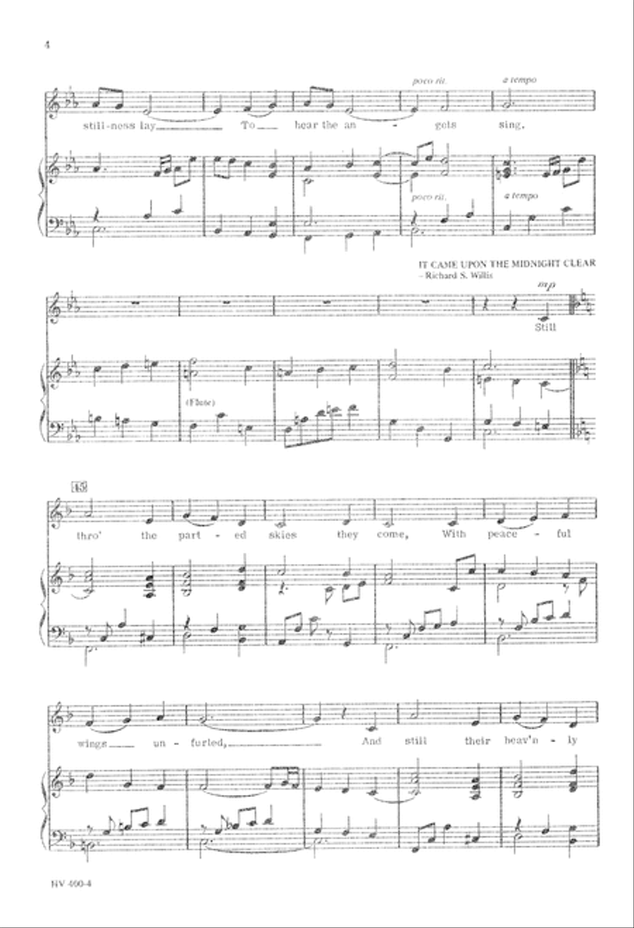 A Midnight Clear (Digital Download) 2-Part scores gallery preview page 4