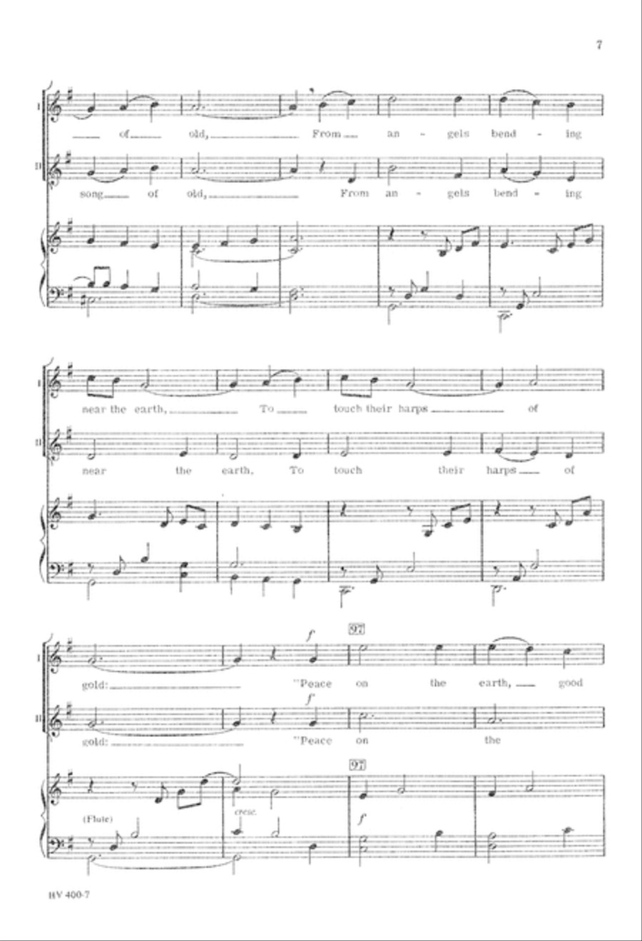 A Midnight Clear (Digital Download) 2-Part scores gallery preview page 7