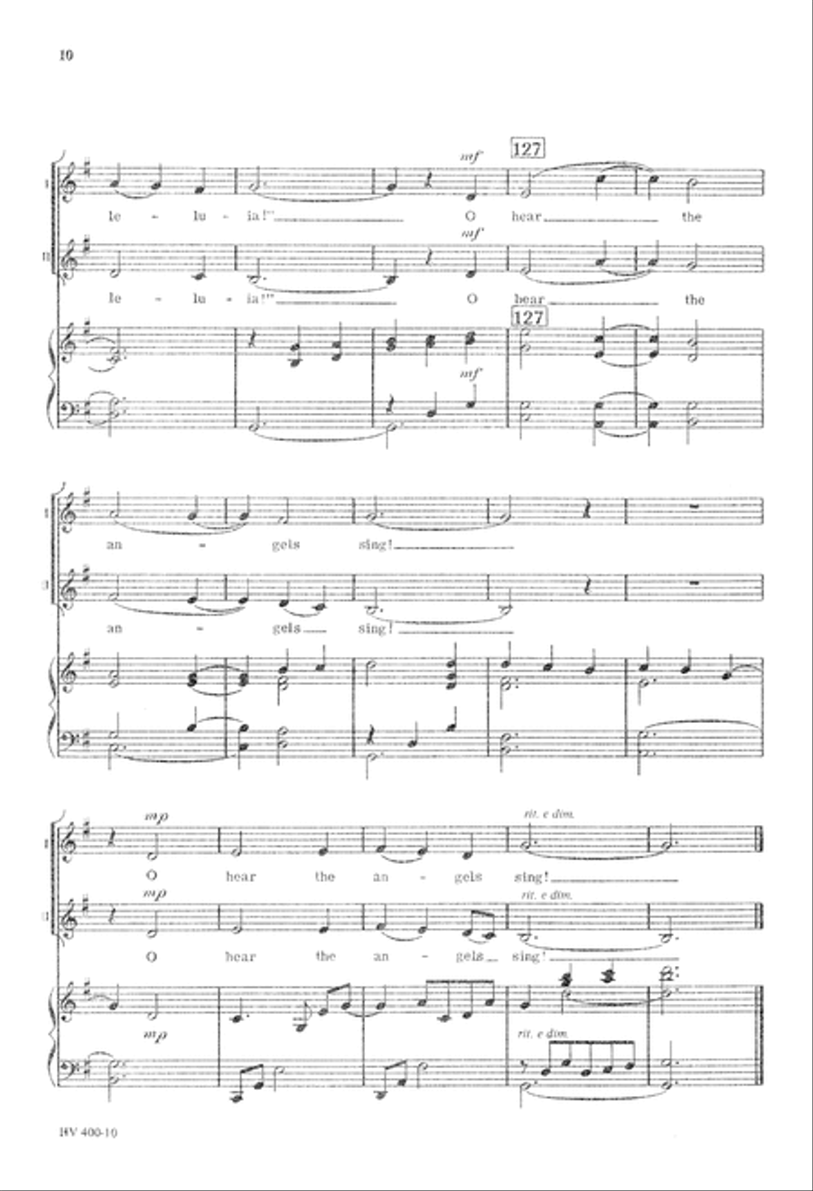 A Midnight Clear (Digital Download) 2-Part scores gallery preview page 10