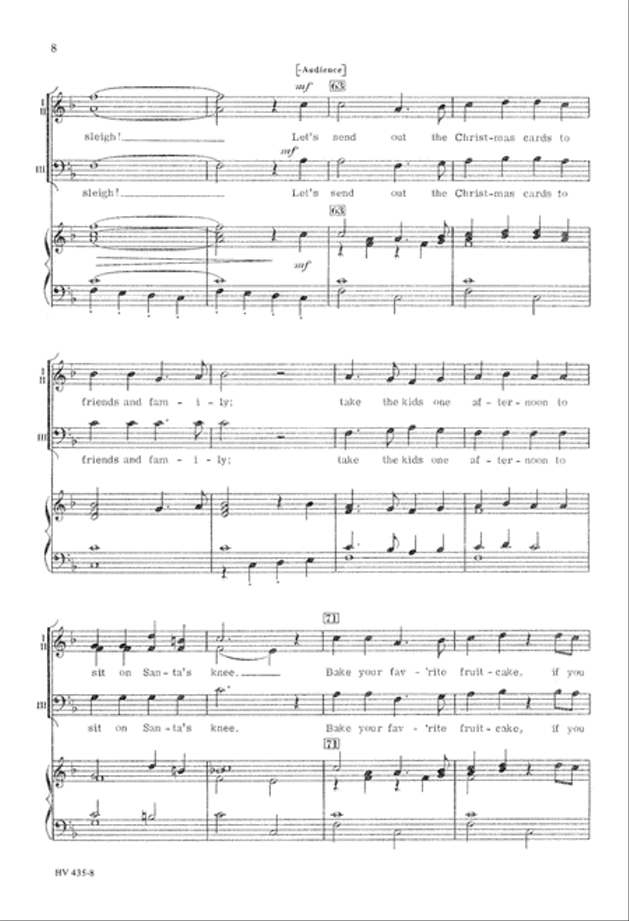 Have a Happy Holiday (Digital Download) 4-Part scores gallery preview page 8