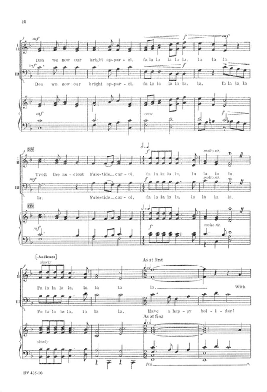 Have a Happy Holiday (Digital Download) 4-Part scores gallery preview page 10