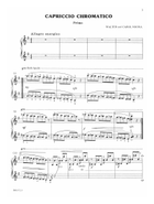 Capriccio Chromatico Piano Duet scores gallery preview page 3