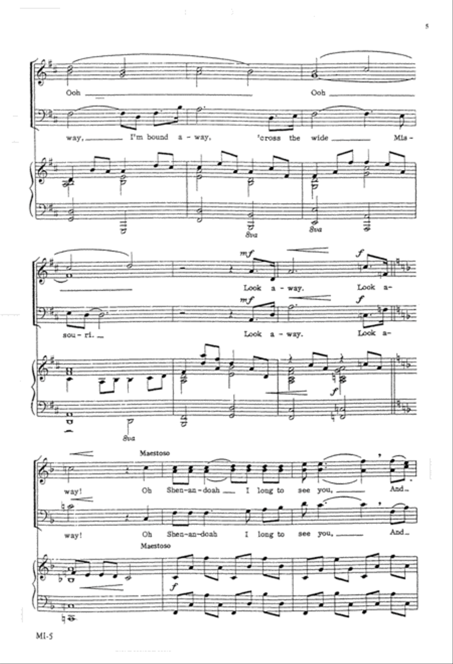 Shenandoah (Digital Download) TTB scores gallery preview page 5