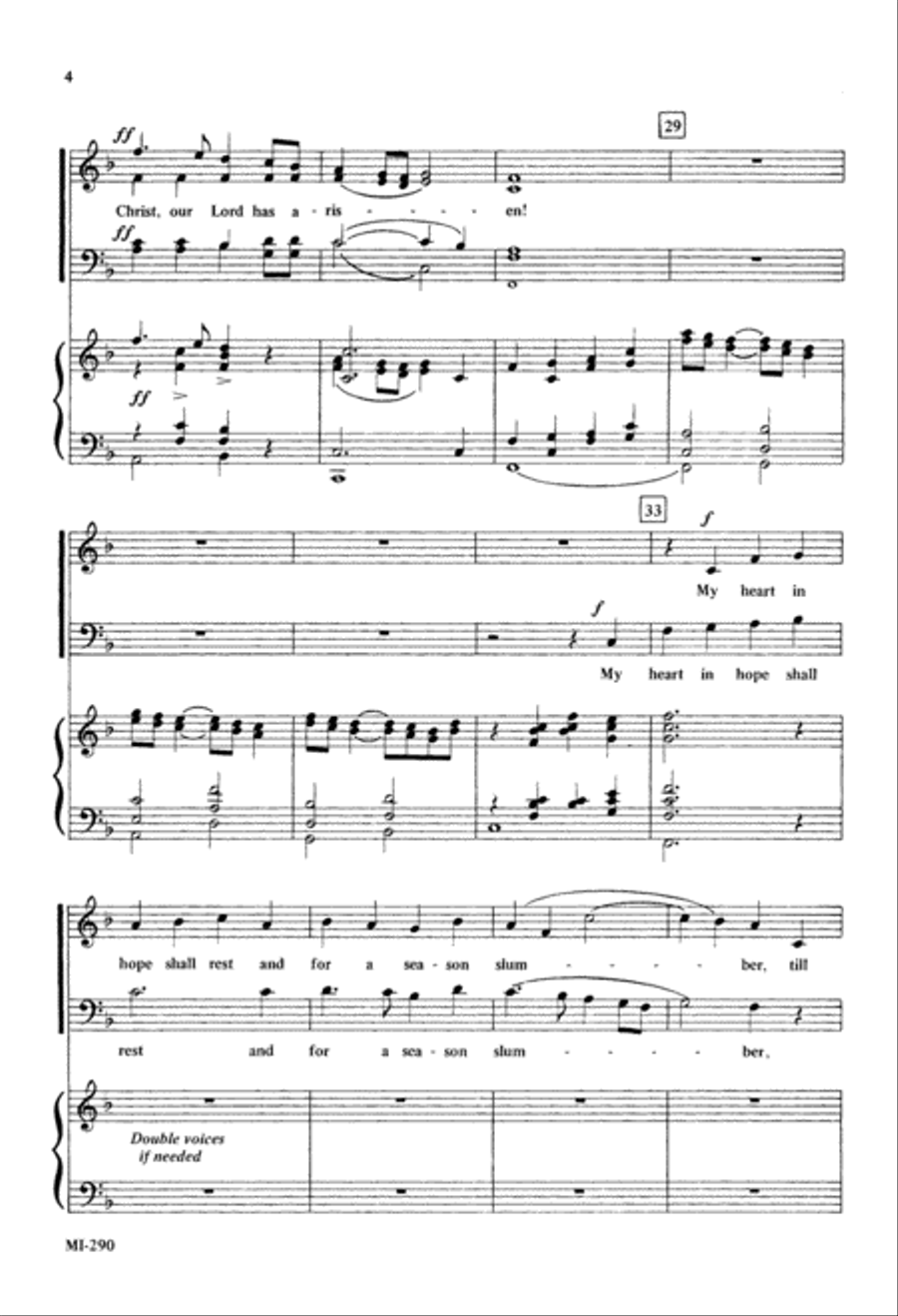 This Joyful Easter Day (Digital Download) 4-Part scores gallery preview page 4