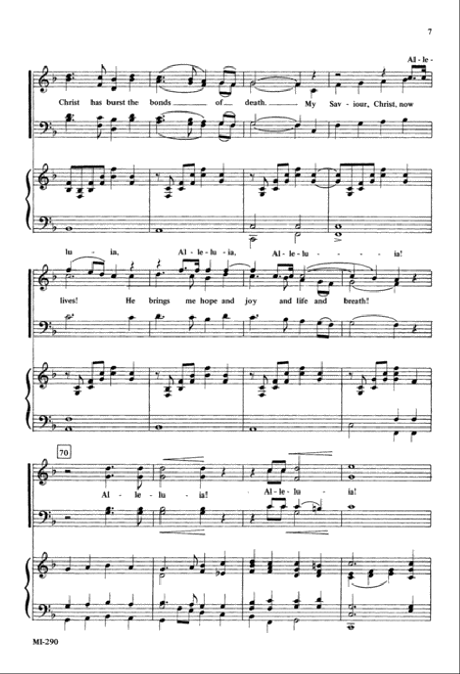 This Joyful Easter Day (Digital Download) 4-Part scores gallery preview page 7