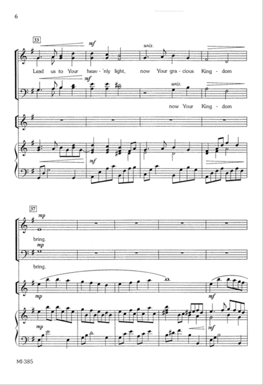 Come Again, Emmanuel (Digital Download) 4-Part scores gallery preview page 6