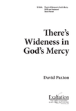 There's a Wideness in God's Mercy