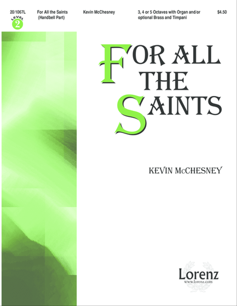 For All the Saints (Digital Download) 5-Octaves scores gallery preview page 1