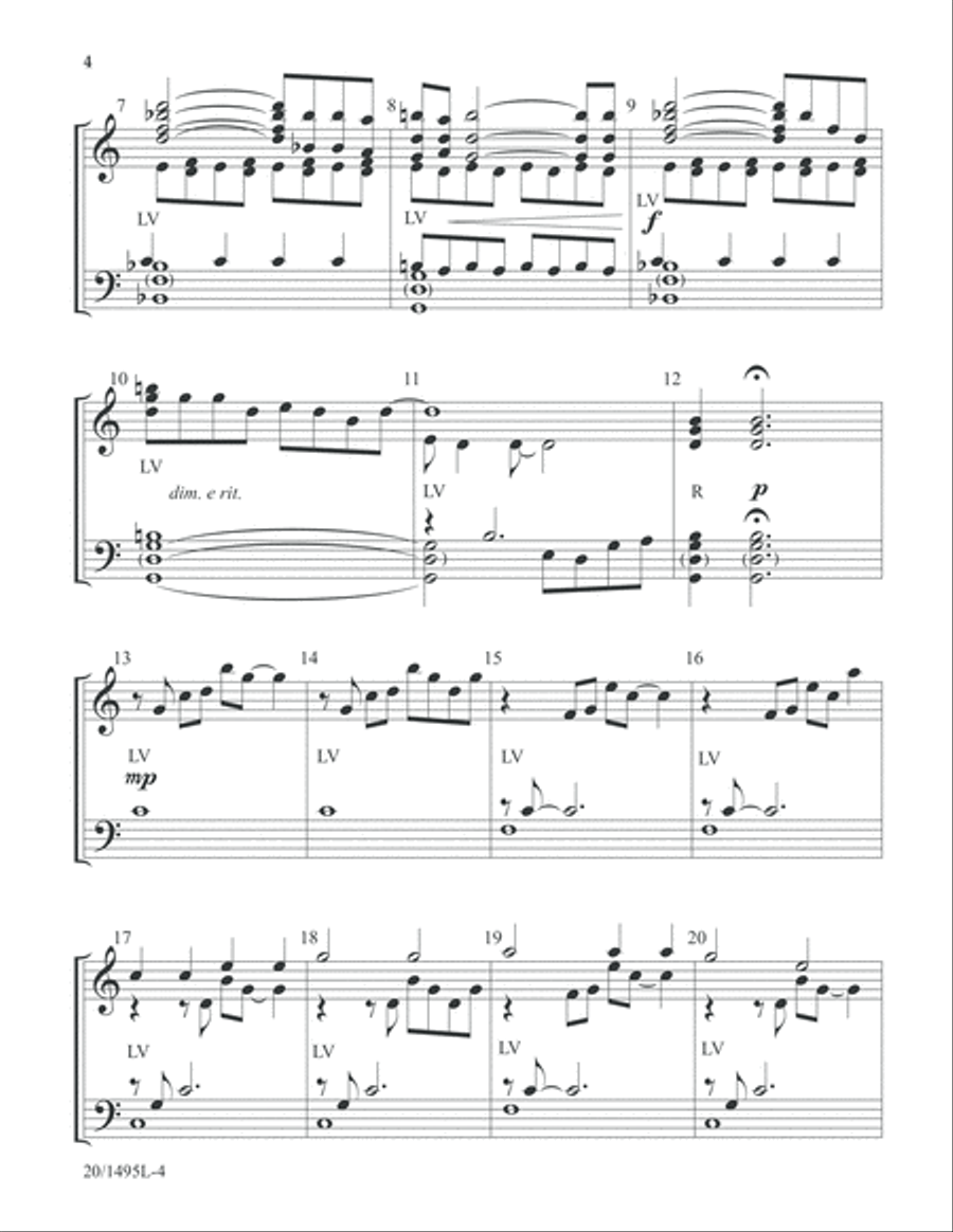 Our Song Shall Rise to Thee (Digital Download) 5-Octaves scores gallery preview page 4