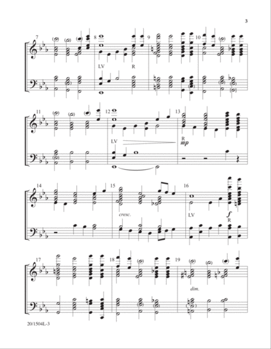 Three American Folk Hymns (Digital Download) 5-Octaves scores gallery preview page 3
