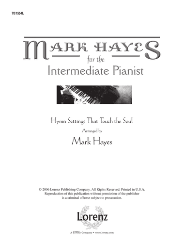 Mark Hayes: Hymns for the Intermediate Pianist
