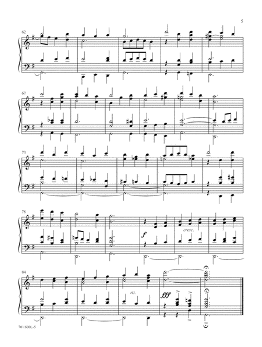 Rejoice! (Digital Download) Organ scores gallery preview page 5