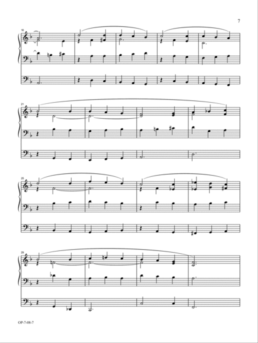 The Organist's Library, Vol. 45 (Digital Download) Organ scores gallery preview page 5