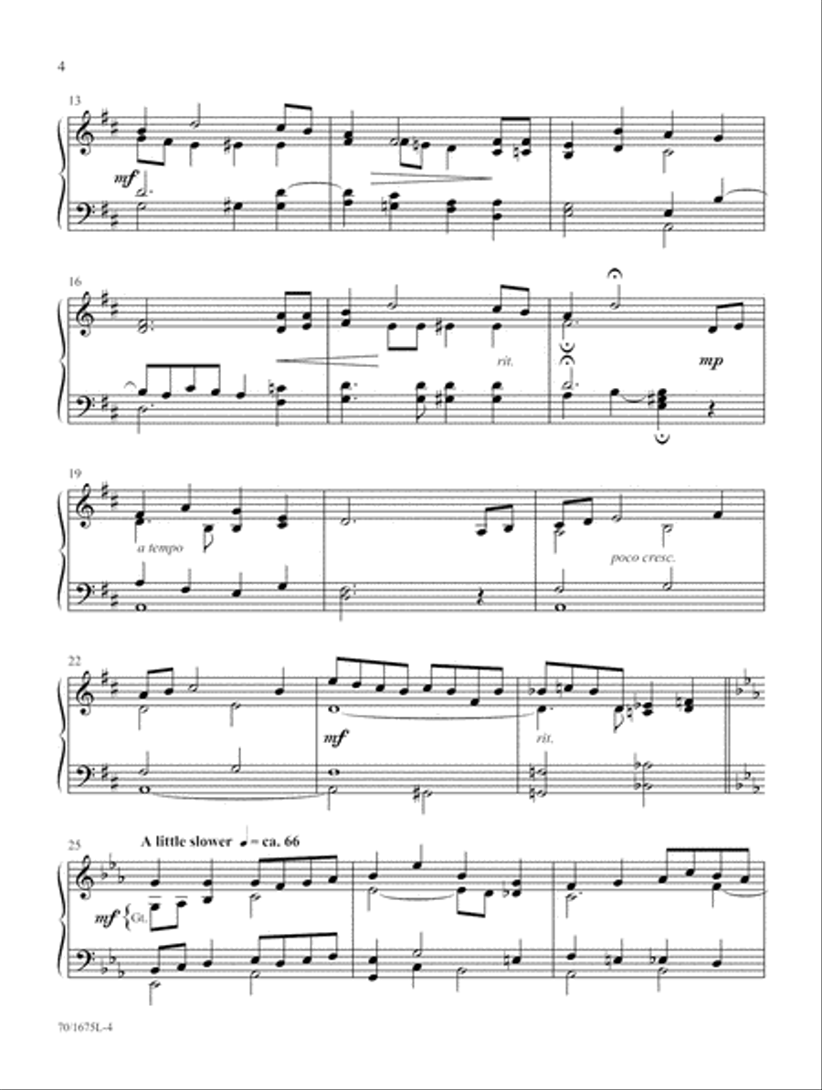 I Am Thine, O Lord (Digital Download) Organ scores gallery preview page 4