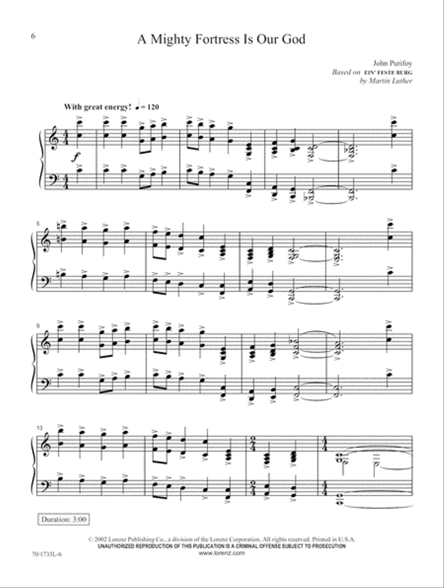 Postludes of Praise for Piano (Digital Download) Piano Solo scores gallery preview page 6