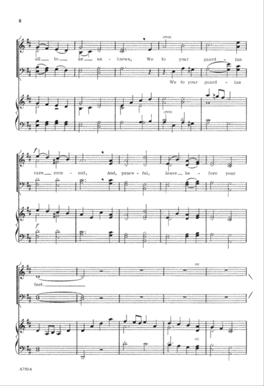 Great God, We Sing That Mighty Hand (Digital Download) 4-Part scores gallery preview page 6