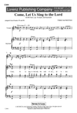 Come, Let Us Sing to the Lord (Digital Download)