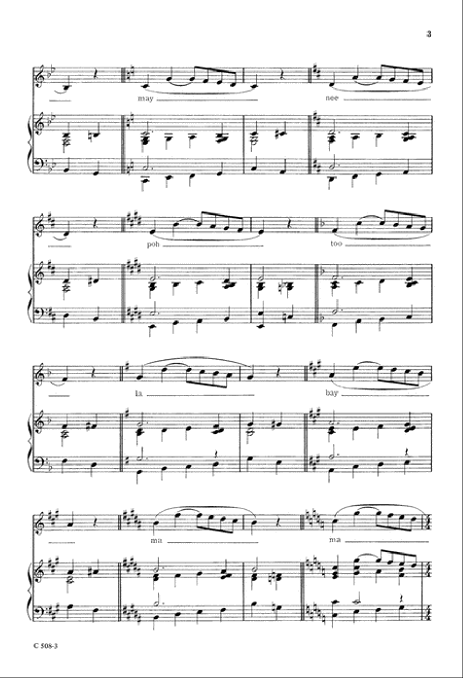 Practical Time-Saving Warm-Ups - Church Choir Set II (Digital Download) 4-Part scores gallery preview page 3