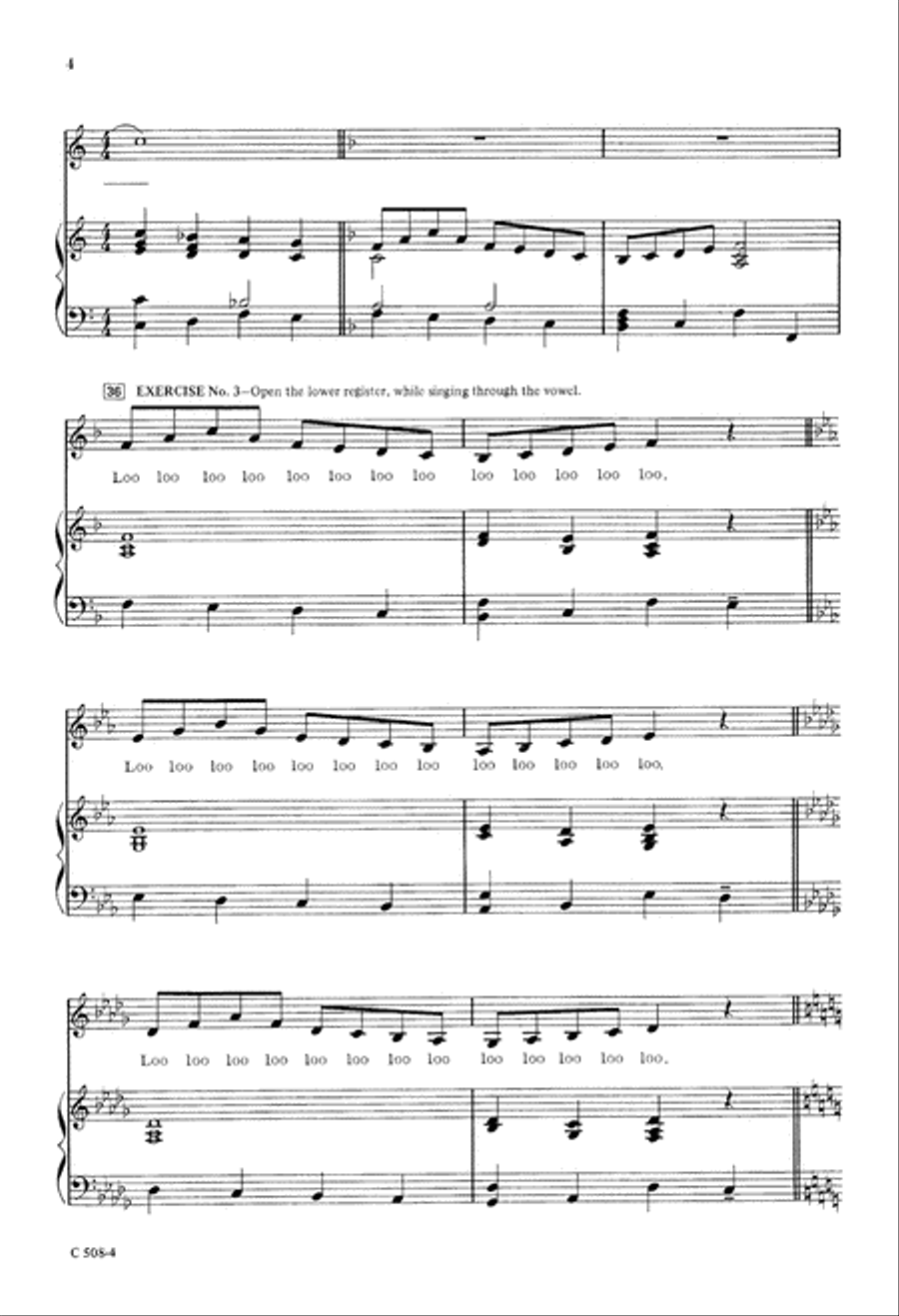 Practical Time-Saving Warm-Ups - Church Choir Set II (Digital Download) 4-Part scores gallery preview page 4