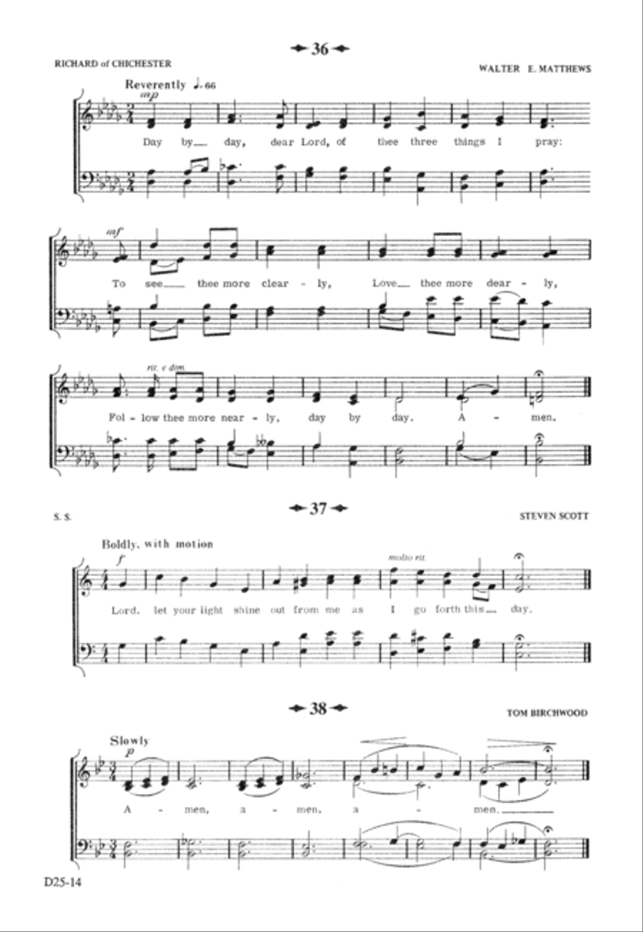 Entrances and Exits and Everything In Between (Digital Download) 4-Part scores gallery preview page 14