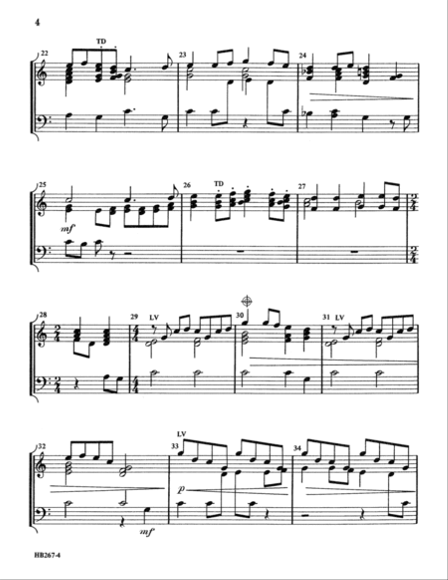 Simple Gifts (Digital Download) 2-Octaves scores gallery preview page 4