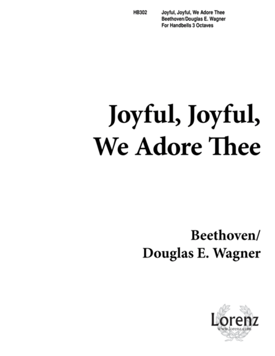 Joyful, Joyful, We Adore Thee (Digital Download) 3-Octaves scores gallery preview page 1