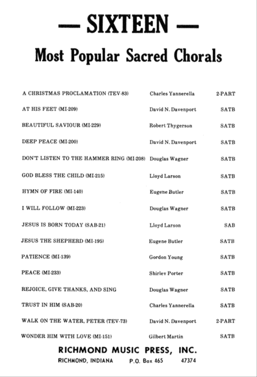Softly And Tenderly 2 Part (Digital Download) 2-Part scores gallery preview page 8