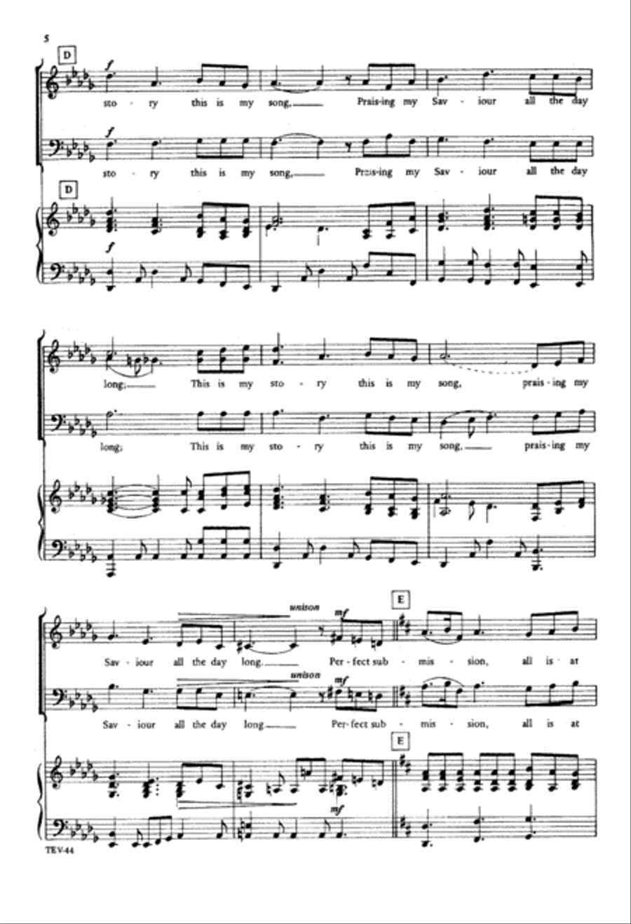 Blessed Assurance - 2pt (Digital Download) 2-Part scores gallery preview page 6