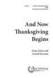 And Now Thanksgiving Begins