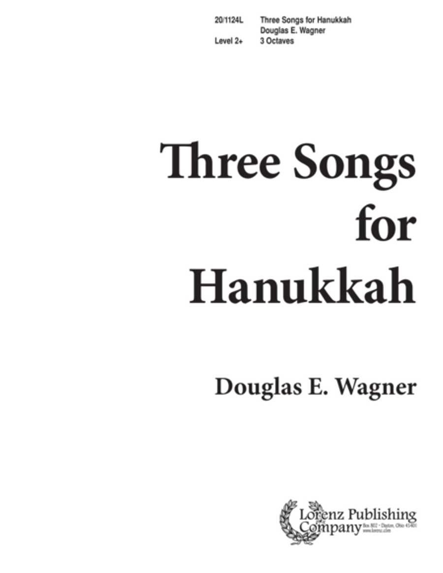 Three Songs for Hanukkah (Digital Download) 3-Octaves scores gallery preview page 1