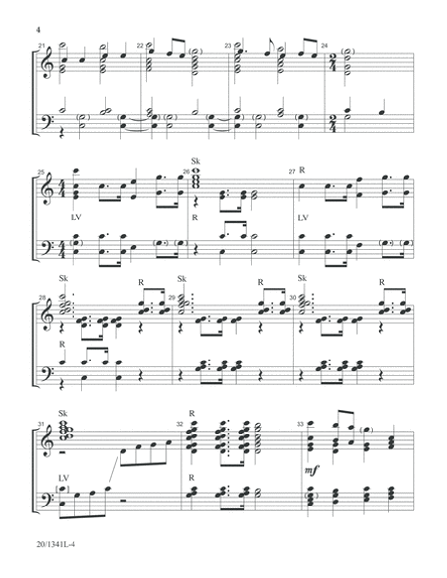 All Hail the Risen King! (Digital Download) 3-Octaves scores gallery preview page 4