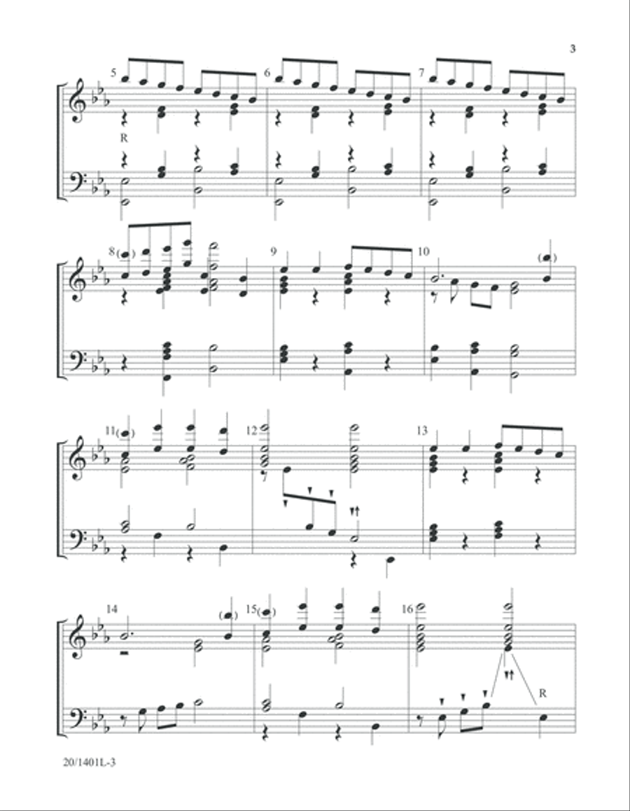 Ding! Dong! Merrily on High (Digital Download) 5-Octaves scores gallery preview page 3