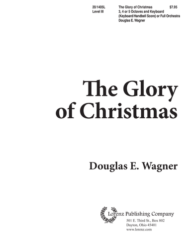 The Glory of Christmas - Keyboard/Handbell Score
