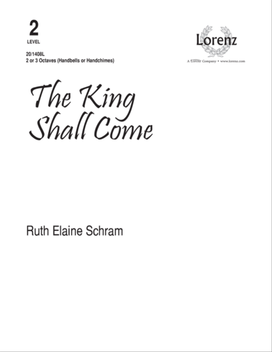 The King Shall Come (Digital Download) 3-Octaves scores gallery preview page 1
